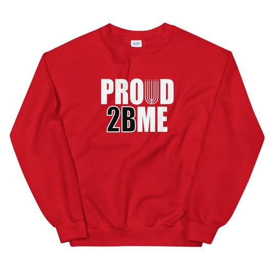 Proud 2 BE ME Sweatshirt - Perfect clothing for Israelites, Black Hebrew Israelites, 12 Tribes of Israel, Black Jews and all people of faith.