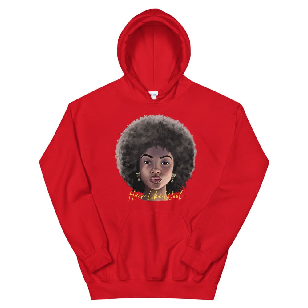 Hair Like Wool Hoodie - Perfect clothing for Israelites, Black Hebrew Israelites, 12 Tribes of Israel, Black Jews and all people of faith.