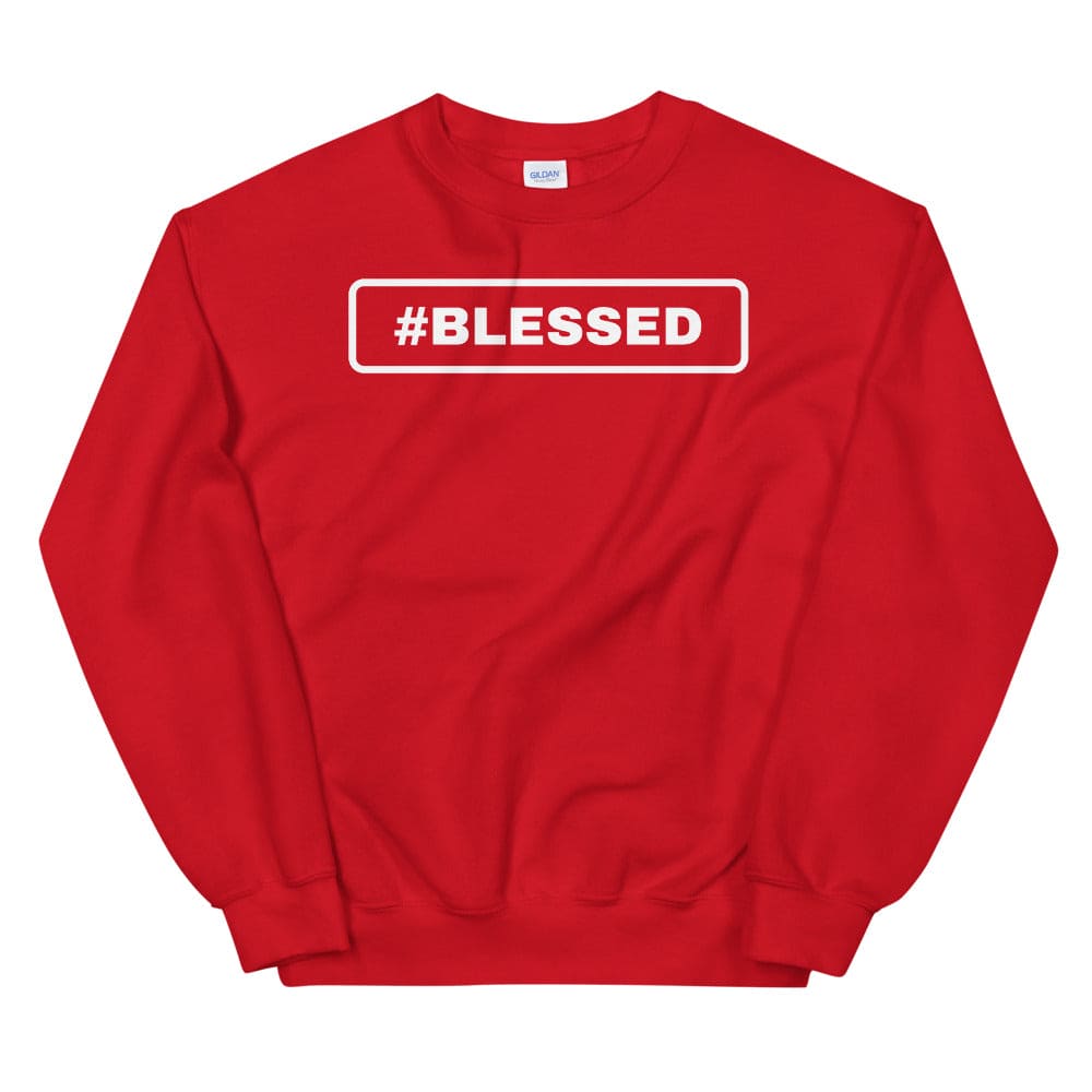 BLESSED Sweatshirt - Perfect clothing for Israelites, Black Hebrew Israelites, 12 Tribes of Israel, Black Jews and all people of faith.
