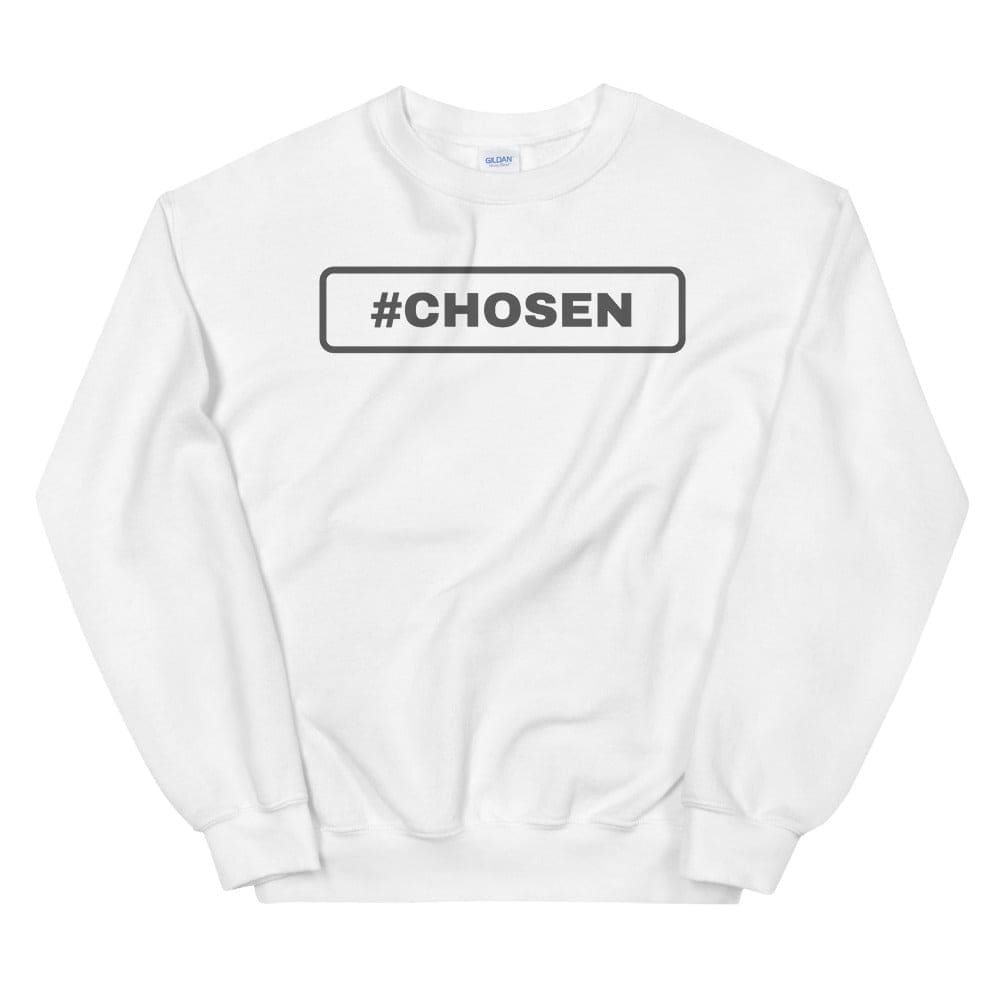 CHOSEN Sweatshirt - Perfect clothing for Israelites, Black Hebrew Israelites, 12 Tribes of Israel, Black Jews and all people of faith.