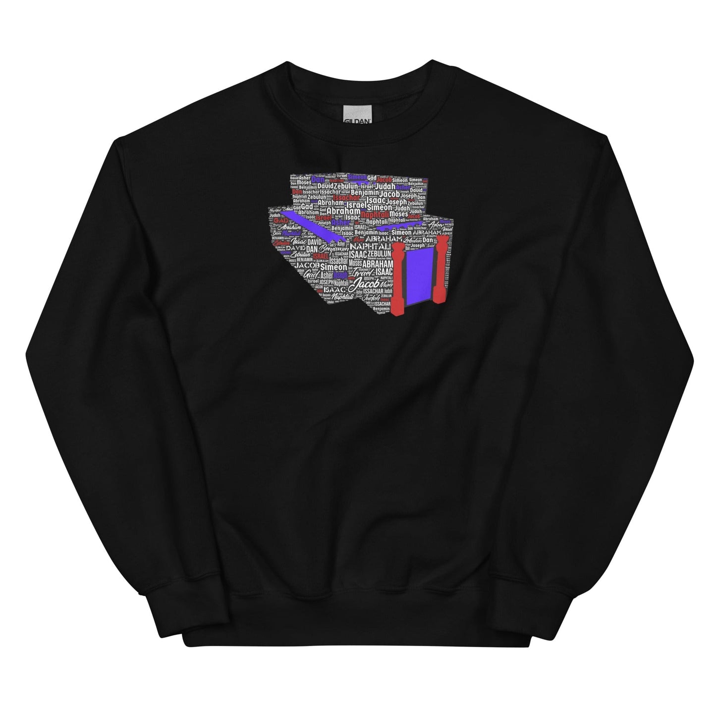 This House Will Rise Up Again Sweatshirt - Perfect clothing for Israelites, Black Hebrew Israelites, 12 Tribes of Israel, Black Jews and all people of faith.