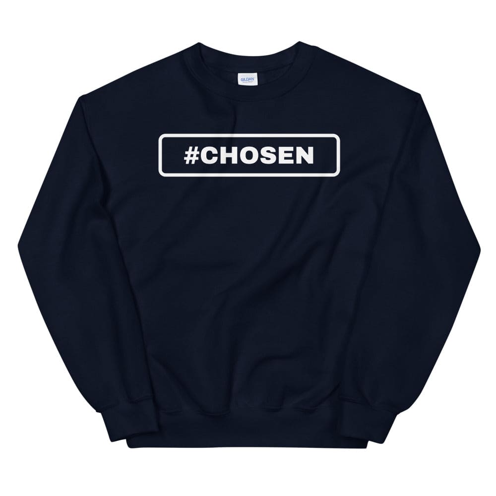 CHOSEN Sweatshirt - Perfect clothing for Israelites, Black Hebrew Israelites, 12 Tribes of Israel, Black Jews and all people of faith.