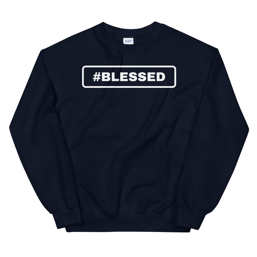 BLESSED Sweatshirt - Perfect clothing for Israelites, Black Hebrew Israelites, 12 Tribes of Israel, Black Jews and all people of faith.