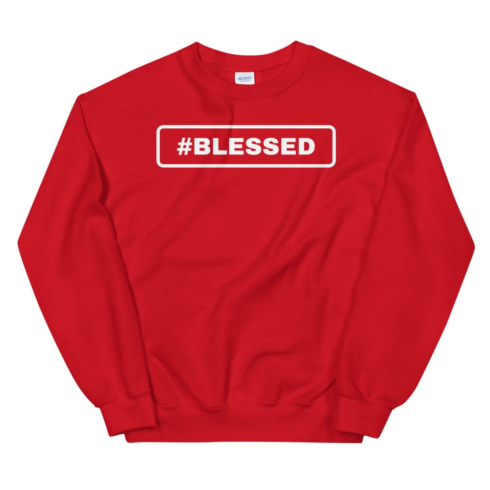 BLESSED Sweatshirt - Perfect clothing for Israelites, Black Hebrew Israelites, 12 Tribes of Israel, Black Jews and all people of faith.
