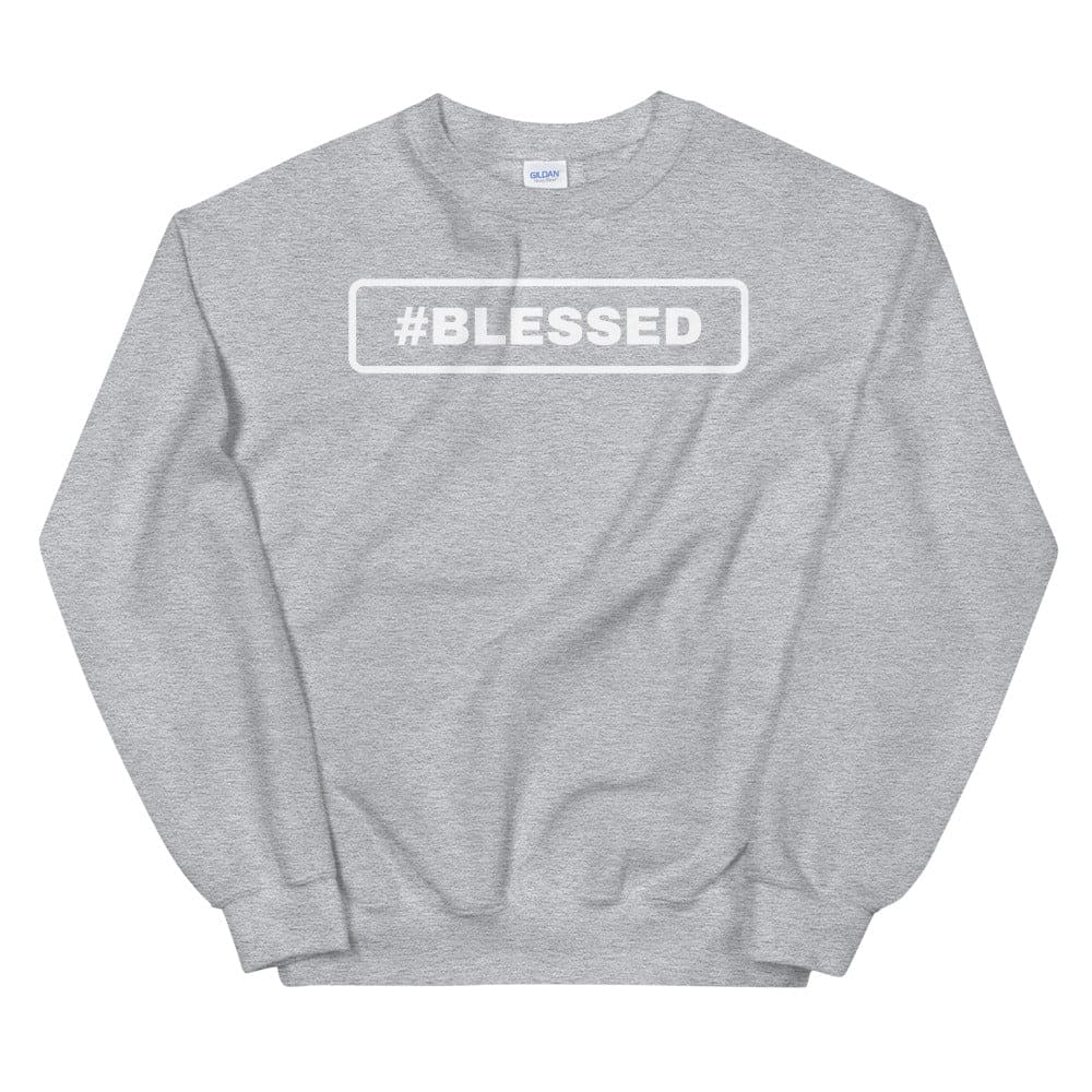 BLESSED Sweatshirt - Perfect clothing for Israelites, Black Hebrew Israelites, 12 Tribes of Israel, Black Jews and all people of faith.