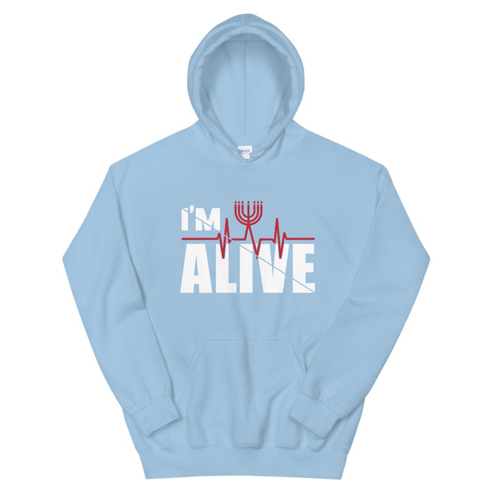 I'M ALIVE Hoodie - Perfect clothing for Israelites, Black Hebrew Israelites, 12 Tribes of Israel, Black Jews and all people of faith.