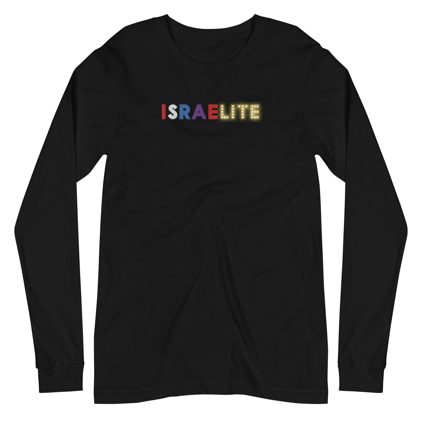 Israelite Long Sleeve T-Shirt - Smiletivations brand is perfect clothing for Israelites, Black Hebrew Israelites, 12 Tribes of Israel, Black Jews and all people of faith.