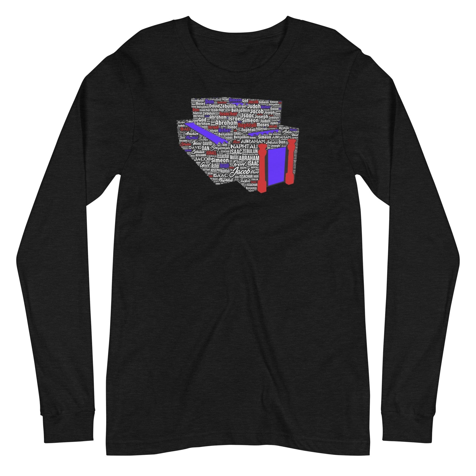 This House will Rise Up Again Long Sleeve T-Shirt - Smiletivations brand is perfect clothing for Israelites, Black Hebrew Israelites, 12 Tribes of Israel, Black Jews and all people of faith.