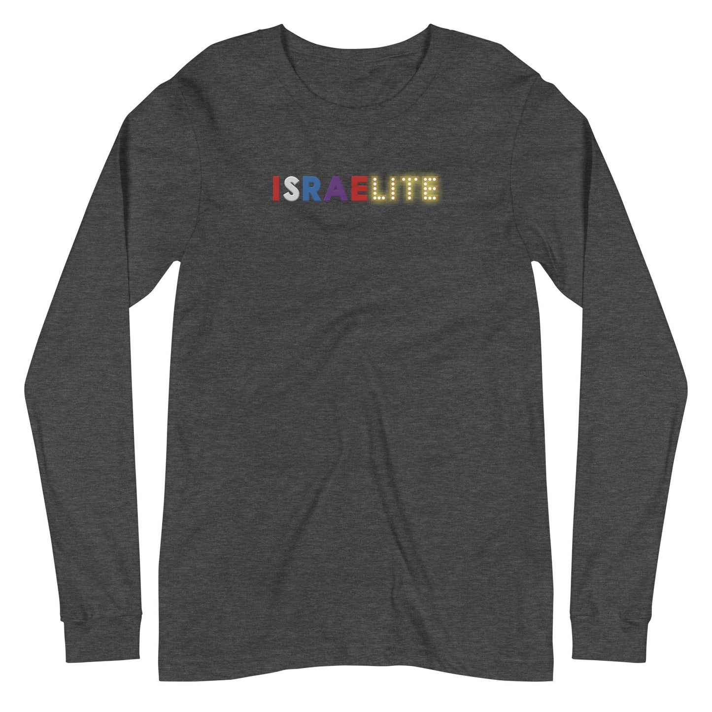 Israelite Long Sleeve T-Shirt - Smiletivations brand is perfect clothing for Israelites, Black Hebrew Israelites, 12 Tribes of Israel, Black Jews and all people of faith.