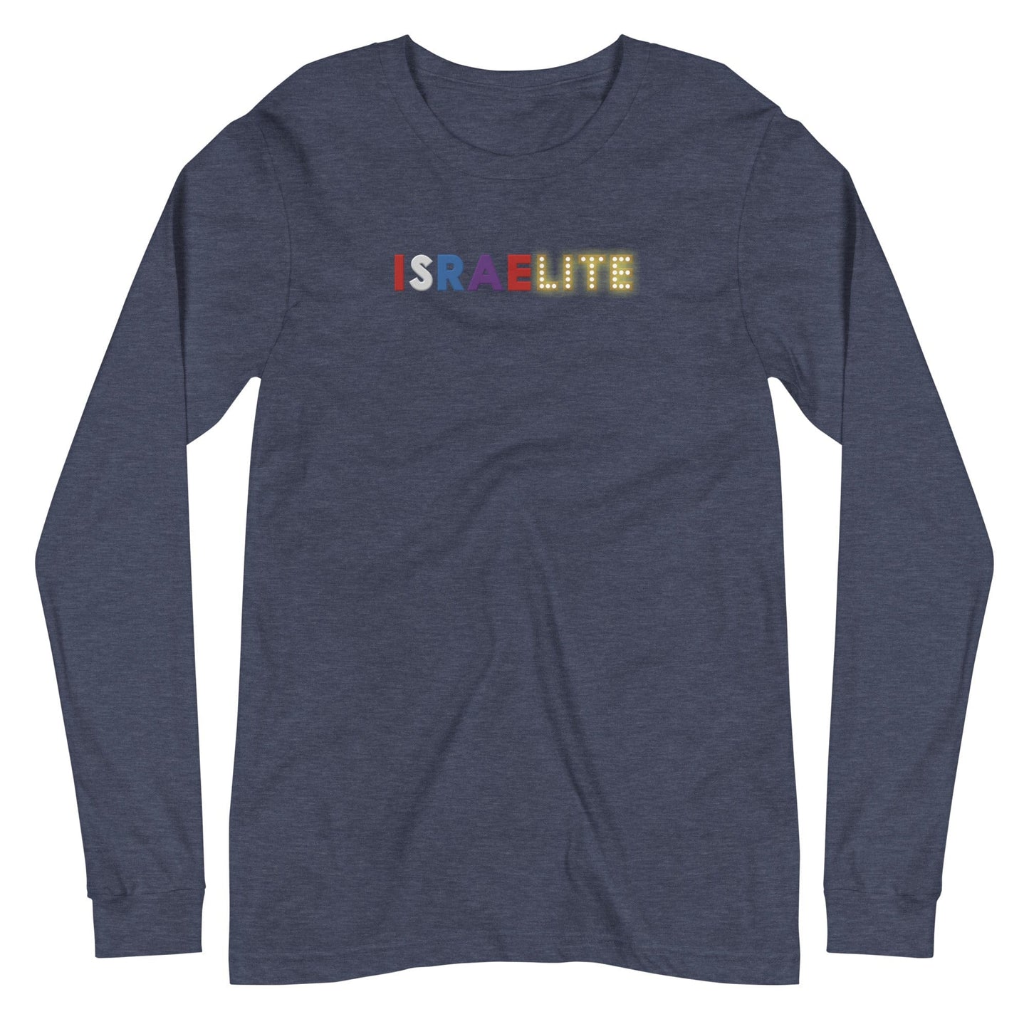 Israelite Long Sleeve T-Shirt - Smiletivations brand is perfect clothing for Israelites, Black Hebrew Israelites, 12 Tribes of Israel, Black Jews and all people of faith.