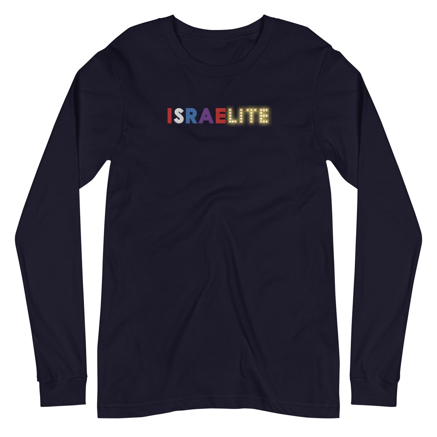 Israelite Long Sleeve T-Shirt - Smiletivations brand is perfect clothing for Israelites, Black Hebrew Israelites, 12 Tribes of Israel, Black Jews and all people of faith.