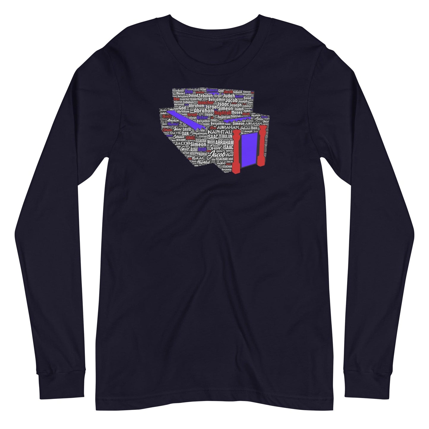 This House will Rise Up Again Long Sleeve T-Shirt - Smiletivations brand is perfect clothing for Israelites, Black Hebrew Israelites, 12 Tribes of Israel, Black Jews and all people of faith.