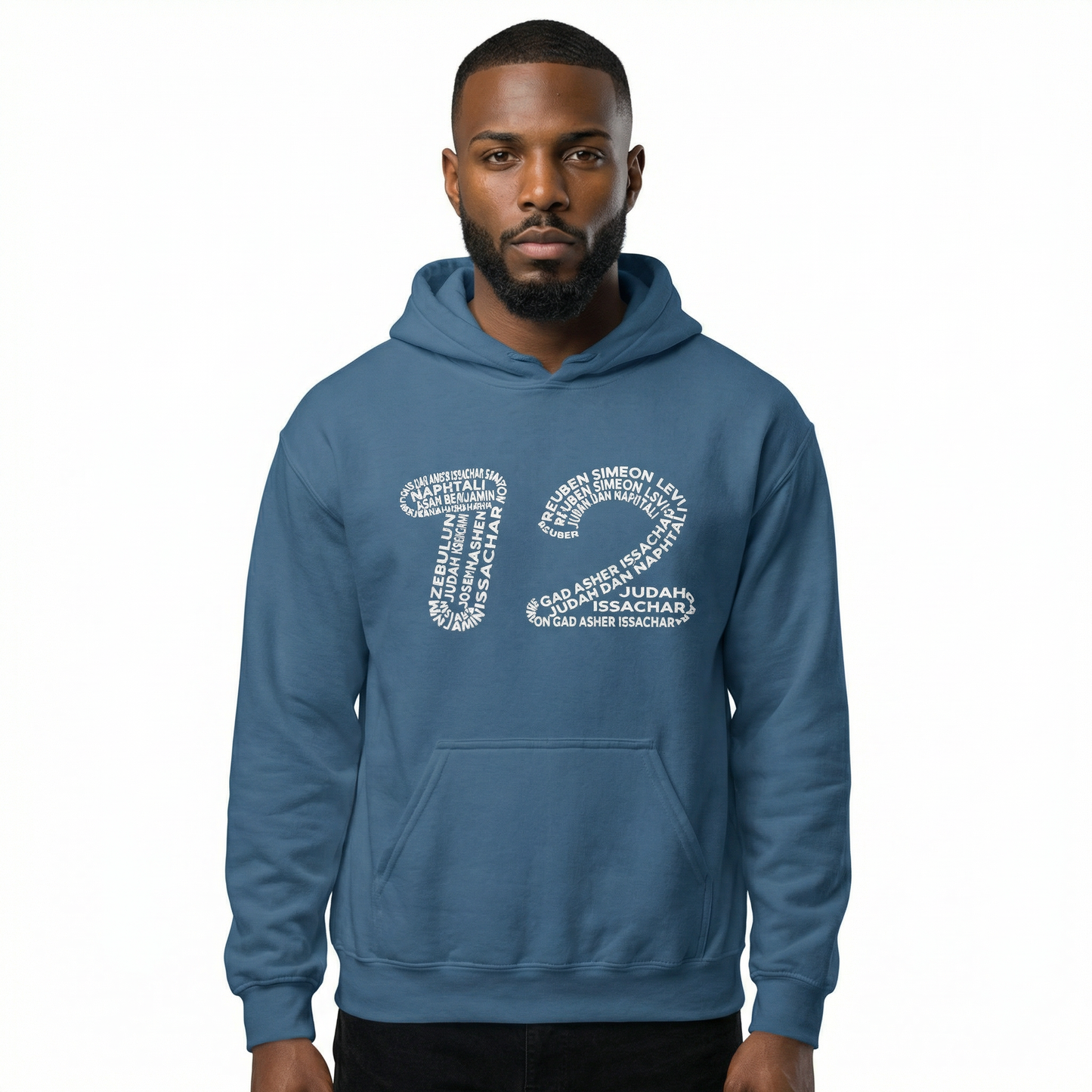 12 Tribes of Israel Hoodie (Unisex)