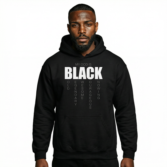 My God is BLACK - Hoodie (Unisex)