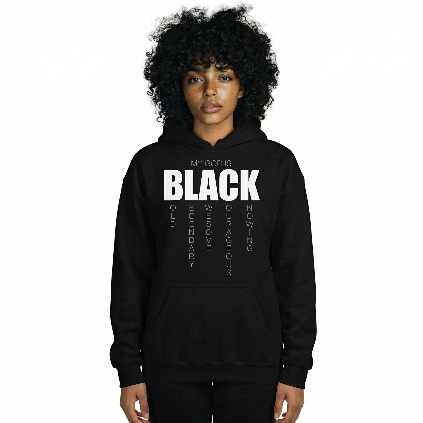 My God is BLACK - Hoodie (Unisex)