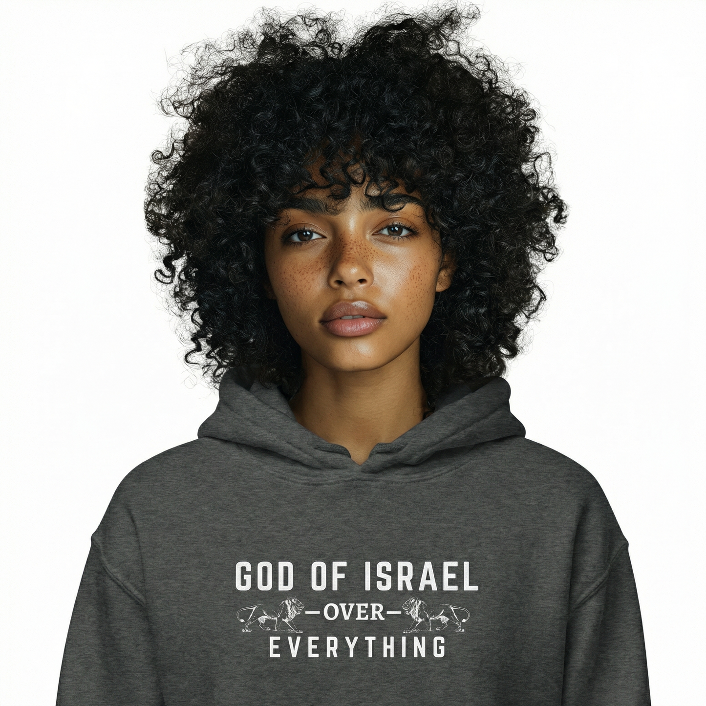 God of Israel Over Everything Hoodie (Unisex)