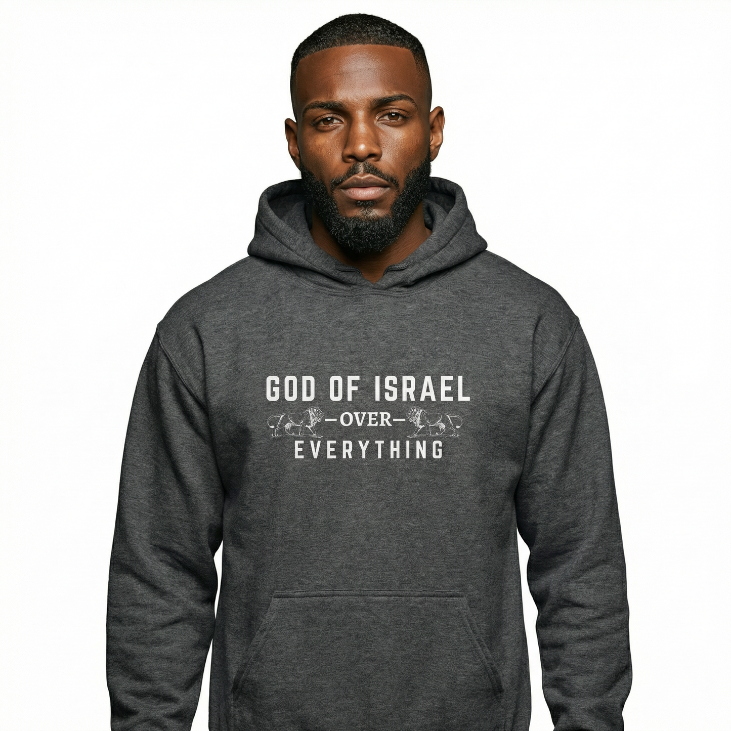 God of Israel Over Everything Hoodie (Unisex)