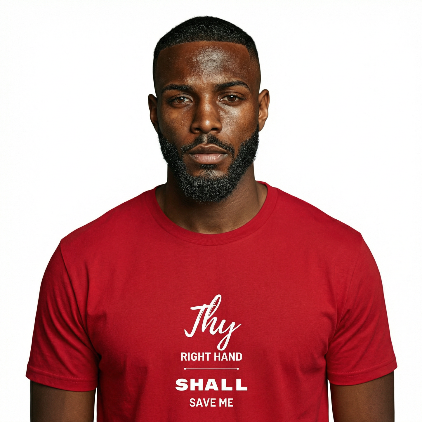 Thy Right Hand Shall Save Me T-Shirt (Unisex)