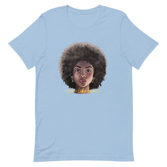 Hair Like Wool T-Shirt  - Smiletivations brand is perfect clothing for Israelites, Black Hebrew Israelites, 12 Tribes of Israel, Black Jews and all people of faith.