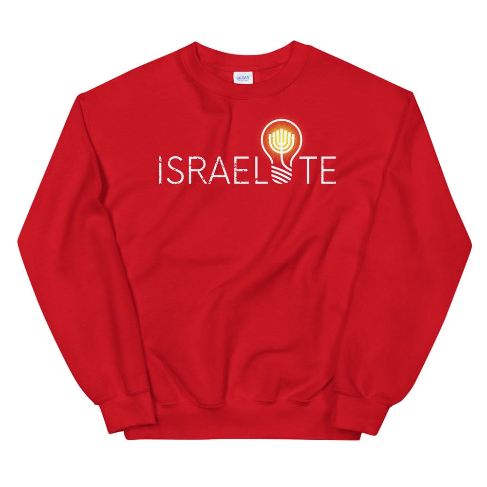 Official Israelite Sweatshirt - Perfect clothing for Israelites, Black Hebrew Israelites, 12 Tribes of Israel, Black Jews and all people of faith.