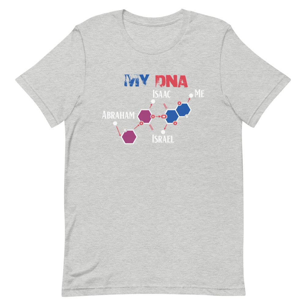 My Israelite DNA T-Shirt - Smiletivations brand is perfect clothing for Israelites, Black Hebrew Israelites, 12 Tribes of Israel, Black Jews and all people of faith.