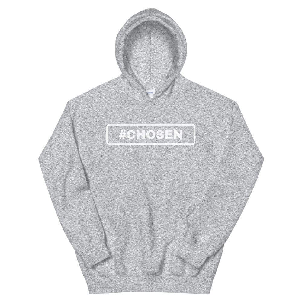 CHOSEN Hoodie - Perfect clothing for Israelites, Black Hebrew Israelites, 12 Tribes of Israel, Black Jews and all people of faith.