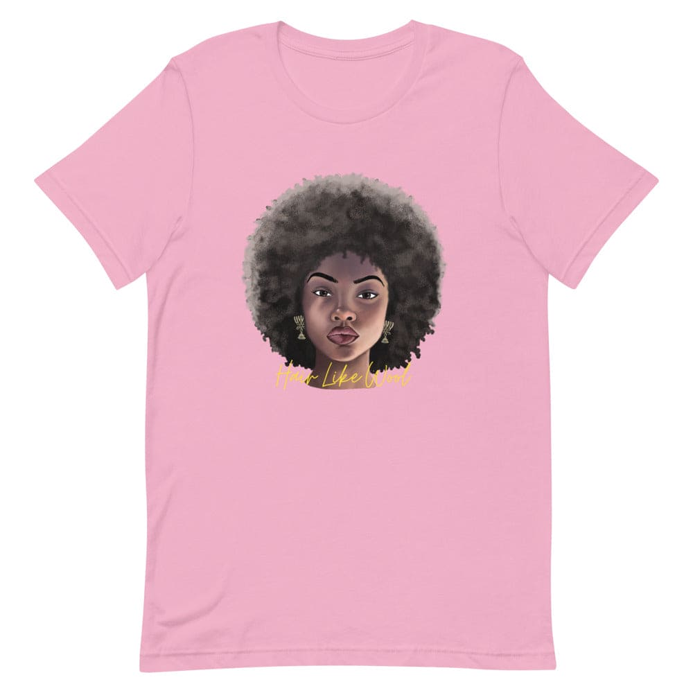 Hair Like Wool T-Shirt  - Smiletivations brand is perfect clothing for Israelites, Black Hebrew Israelites, 12 Tribes of Israel, Black Jews and all people of faith.