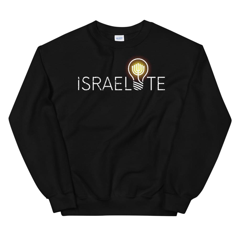 Official Israelite Sweatshirt - Perfect clothing for Israelites, Black Hebrew Israelites, 12 Tribes of Israel, Black Jews and all people of faith.