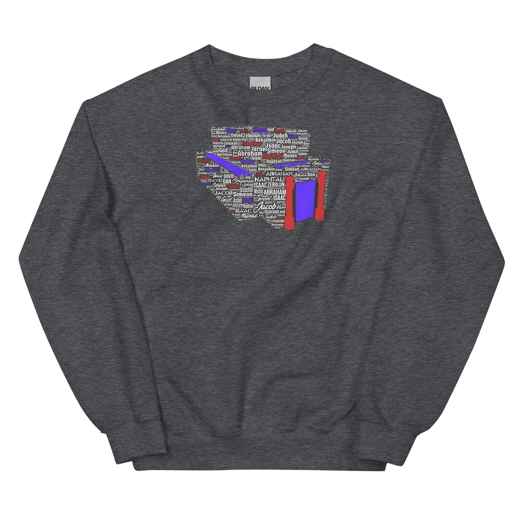 This House Will Rise Up Again Sweatshirt - Perfect clothing for Israelites, Black Hebrew Israelites, 12 Tribes of Israel, Black Jews and all people of faith.