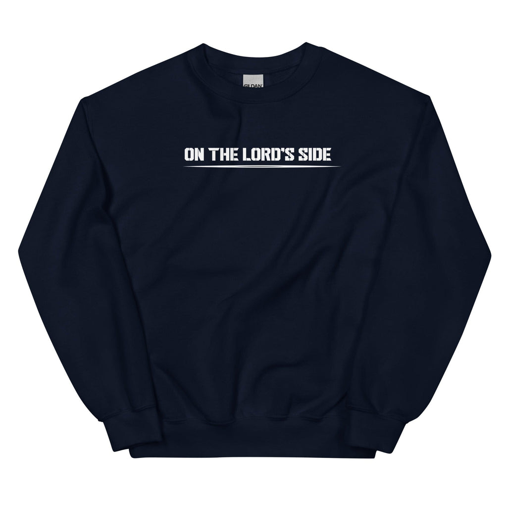 Who is on the Lord's side Sweatshirt - Perfect clothing for Israelites, Black Hebrew Israelites, 12 Tribes of Israel, Black Jews and all people of faith.