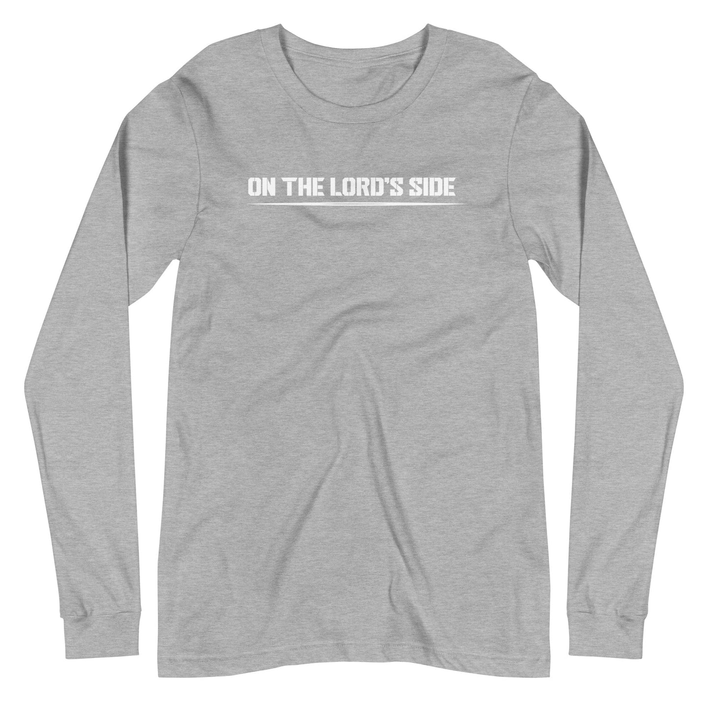 Who is on the Lord's side Long Sleeve T-Shirt - Perfect clothing for Israelites, Black Hebrew Israelites, 12 Tribes of Israel, Black Jews and all people of faith.