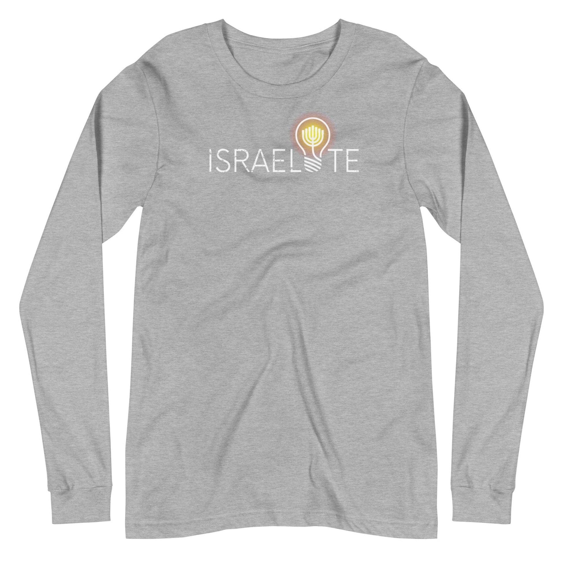 Official Israelite Long Sleeve T-Shirt - Perfect clothing for Israelites, Black Hebrew Israelites, 12 Tribes of Israel, Black Jews and all people of faith.