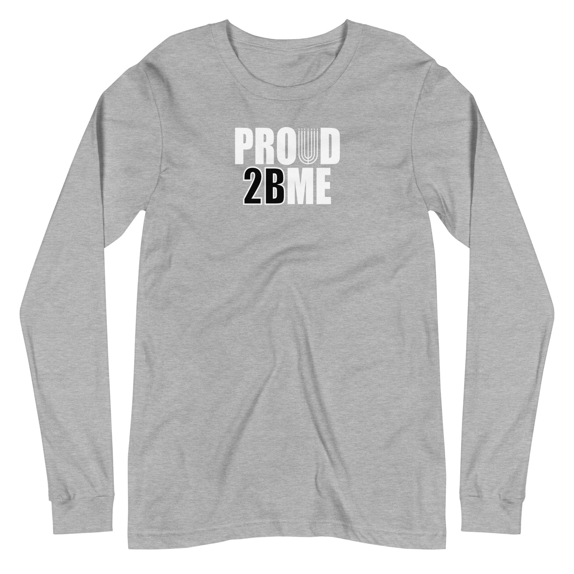 Proud 2 B ME Long Sleeve T-Shirt - Smiletivations brand is perfect clothing for Israelites, Black Hebrew Israelites, 12 Tribes of Israel, Black Jews and all people of faith.