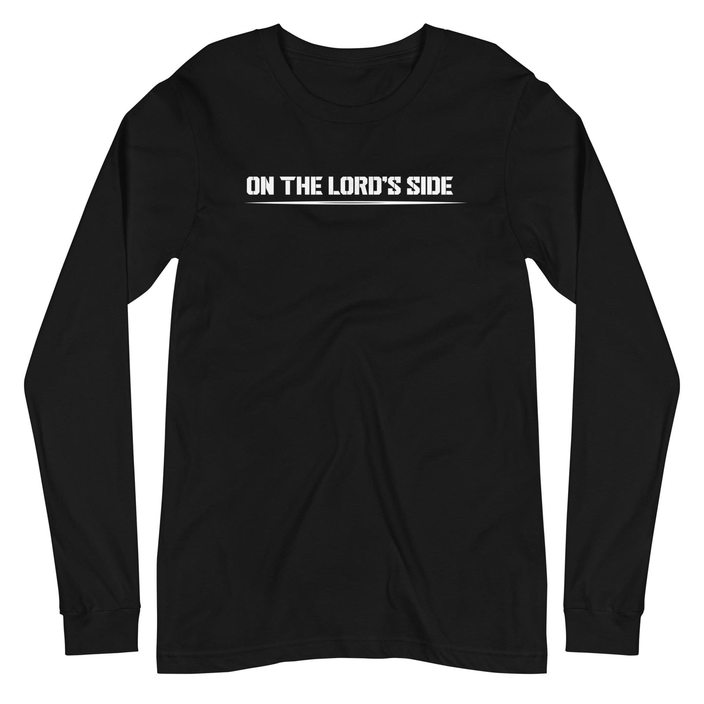 Who is on the Lord's side Long Sleeve T-Shirt - Perfect clothing for Israelites, Black Hebrew Israelites, 12 Tribes of Israel, Black Jews and all people of faith.