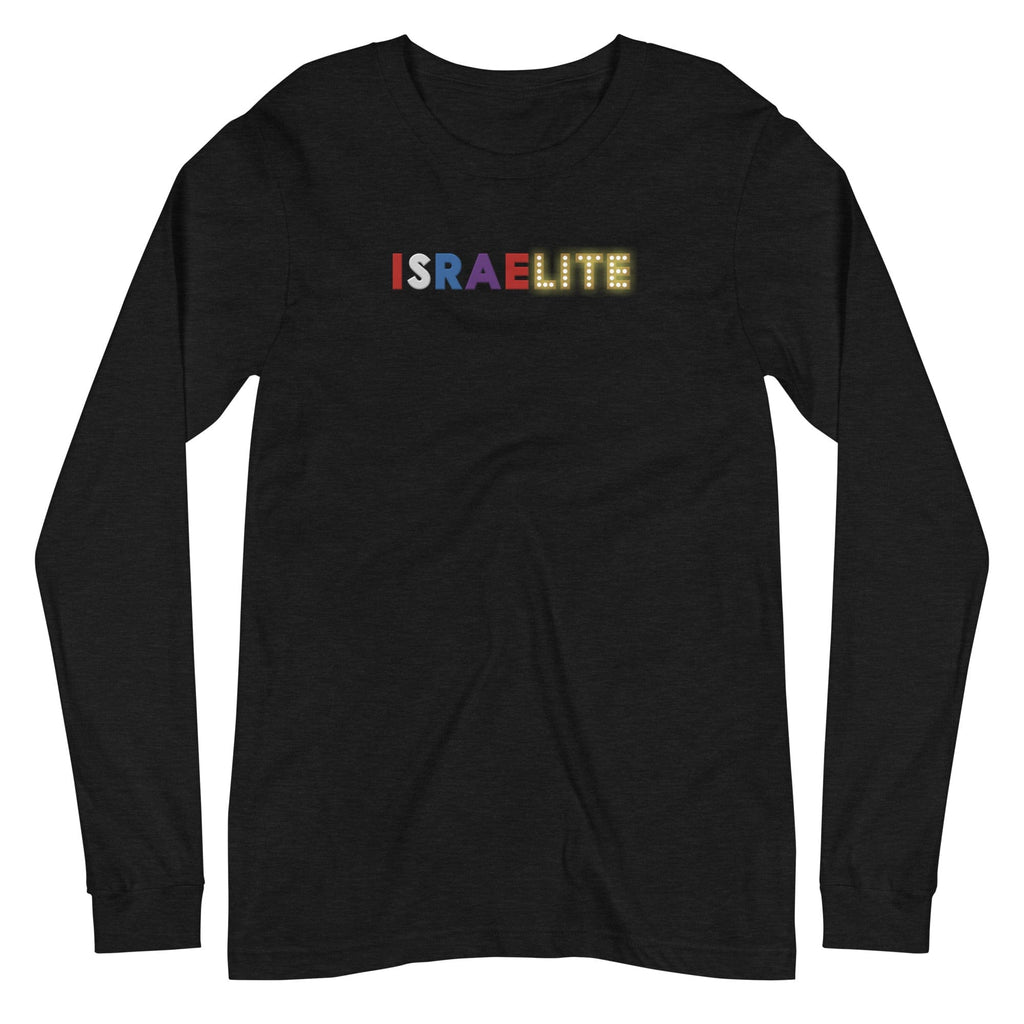 Israelite Long Sleeve T-Shirt - Smiletivations brand is perfect clothing for Israelites, Black Hebrew Israelites, 12 Tribes of Israel, Black Jews and all people of faith.