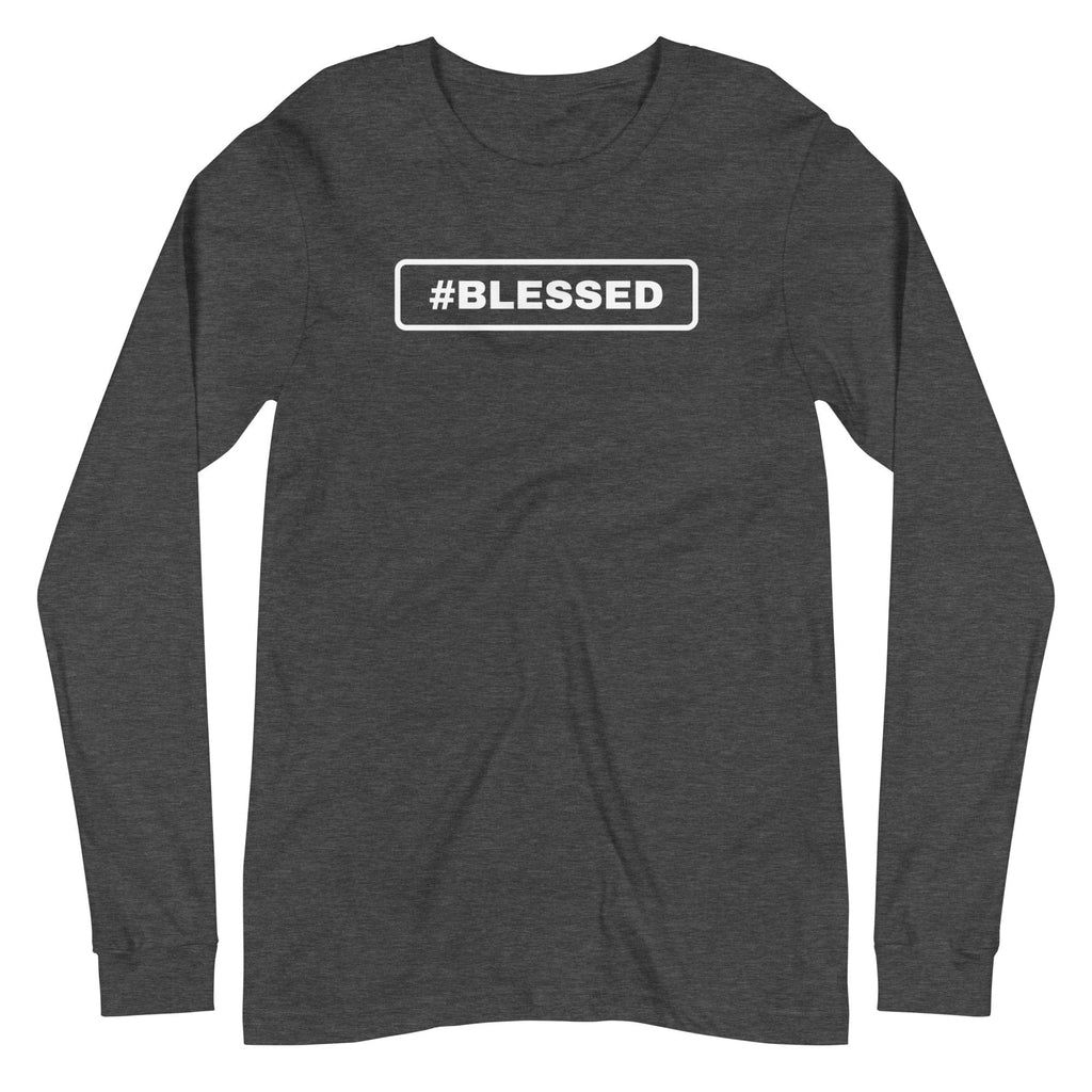 BLESSED Long Sleeve T-Shirt - Smiletivations brand is perfect clothing for Israelites, Black Hebrew Israelites, 12 Tribes of Israel, Black Jews and all people of faith.