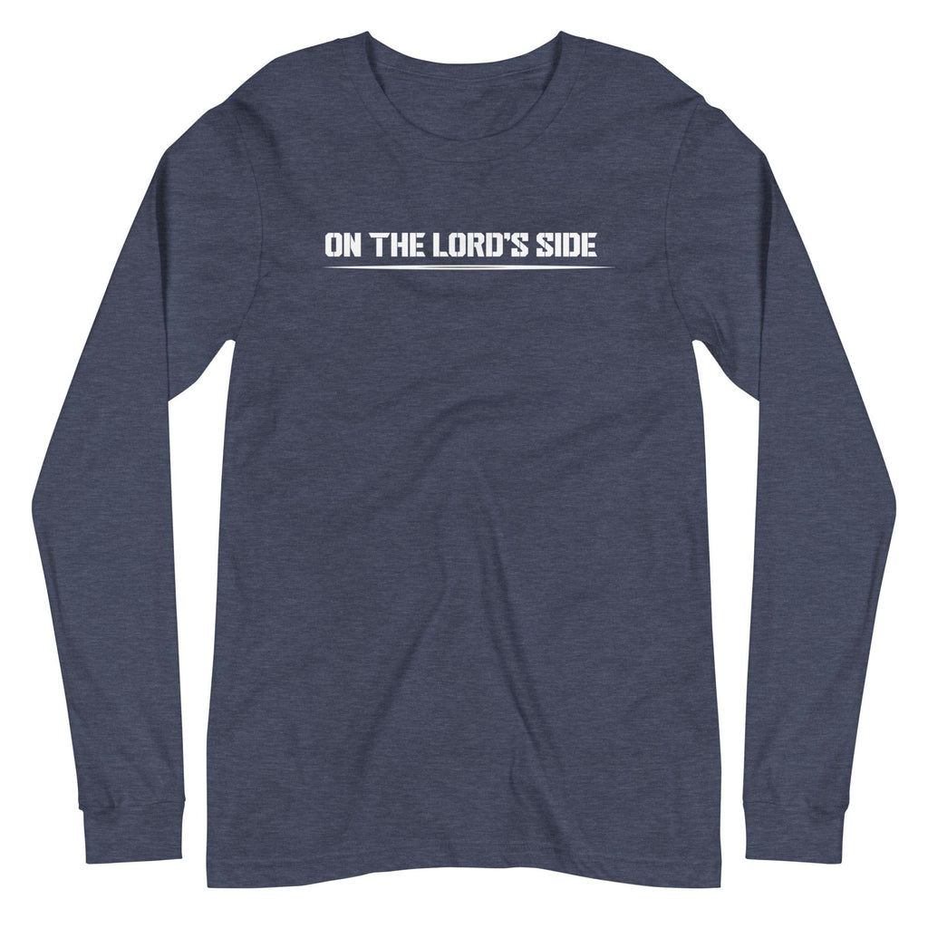 Who is on the Lord's side Long Sleeve T-Shirt - Perfect clothing for Israelites, Black Hebrew Israelites, 12 Tribes of Israel, Black Jews and all people of faith.