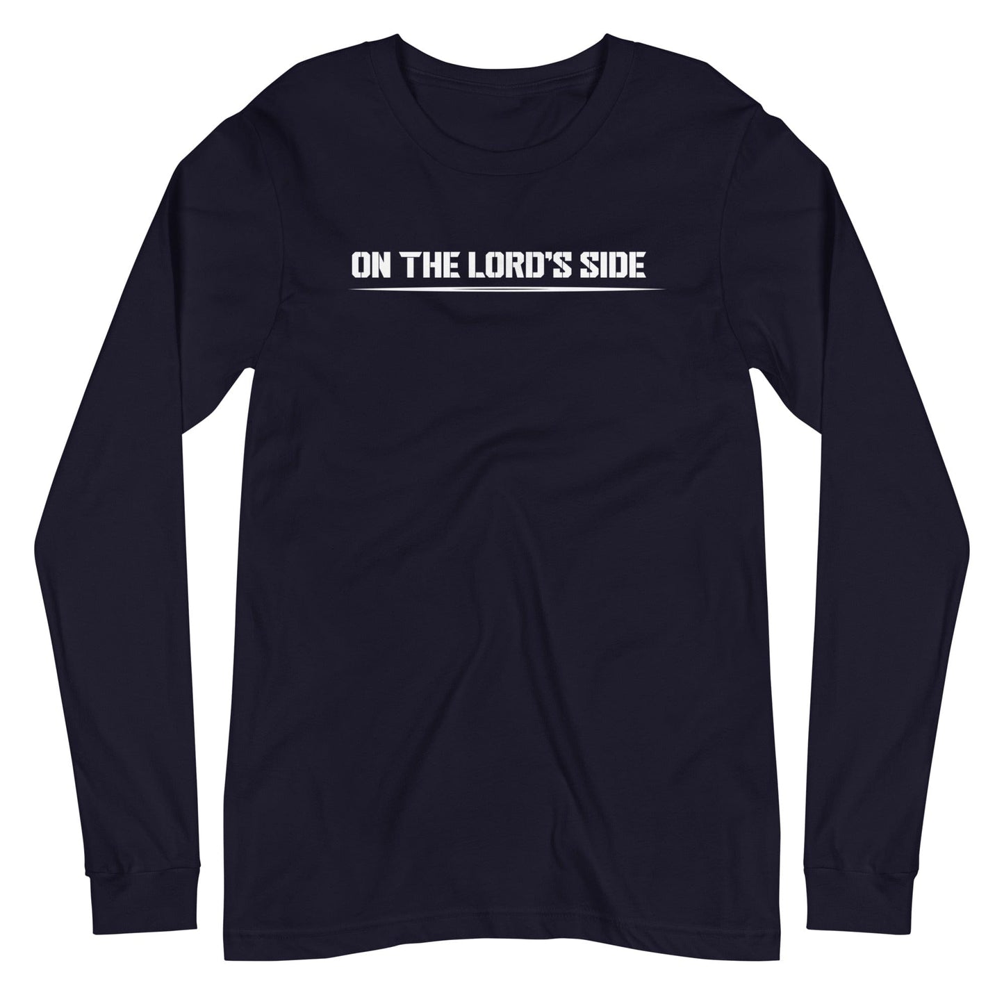 Who is on the Lord's side Long Sleeve T-Shirt - Perfect clothing for Israelites, Black Hebrew Israelites, 12 Tribes of Israel, Black Jews and all people of faith.