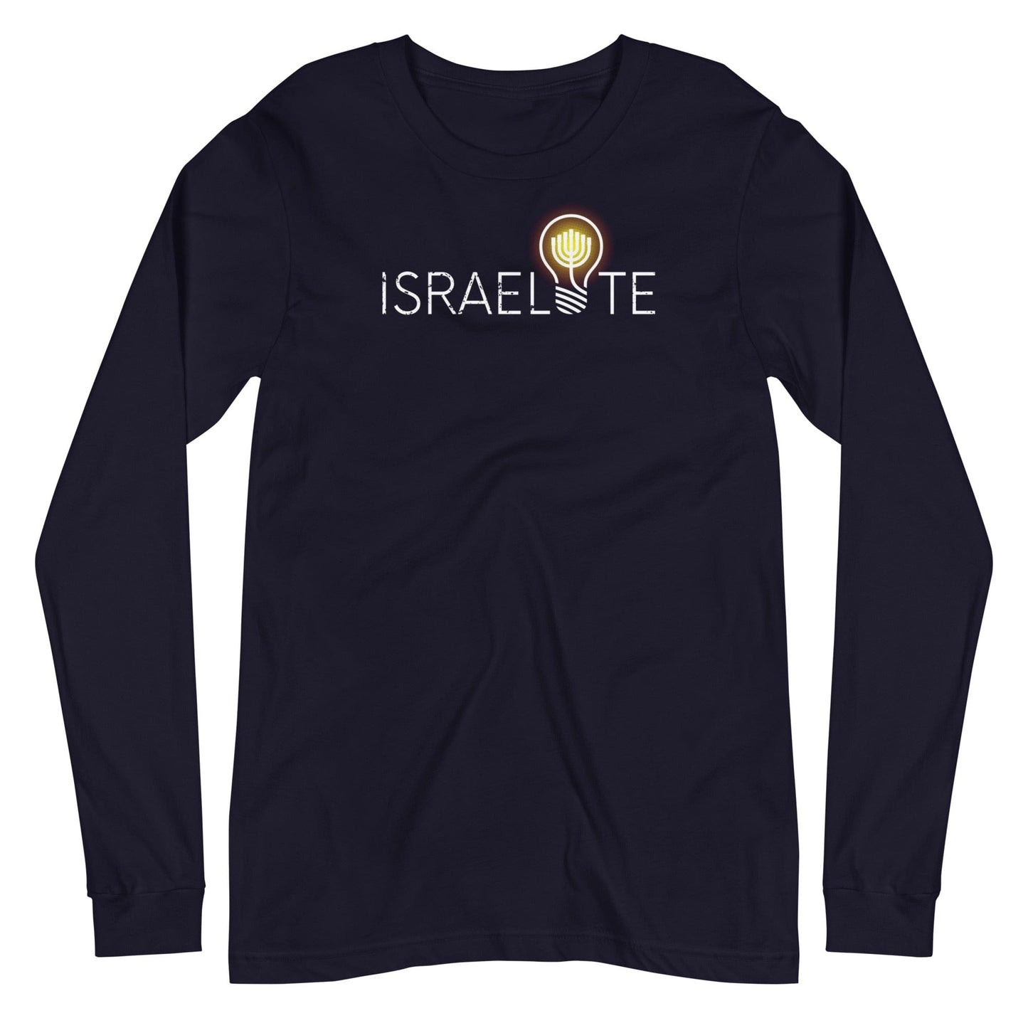 Official Israelite Long Sleeve T-Shirt - Perfect clothing for Israelites, Black Hebrew Israelites, 12 Tribes of Israel, Black Jews and all people of faith.