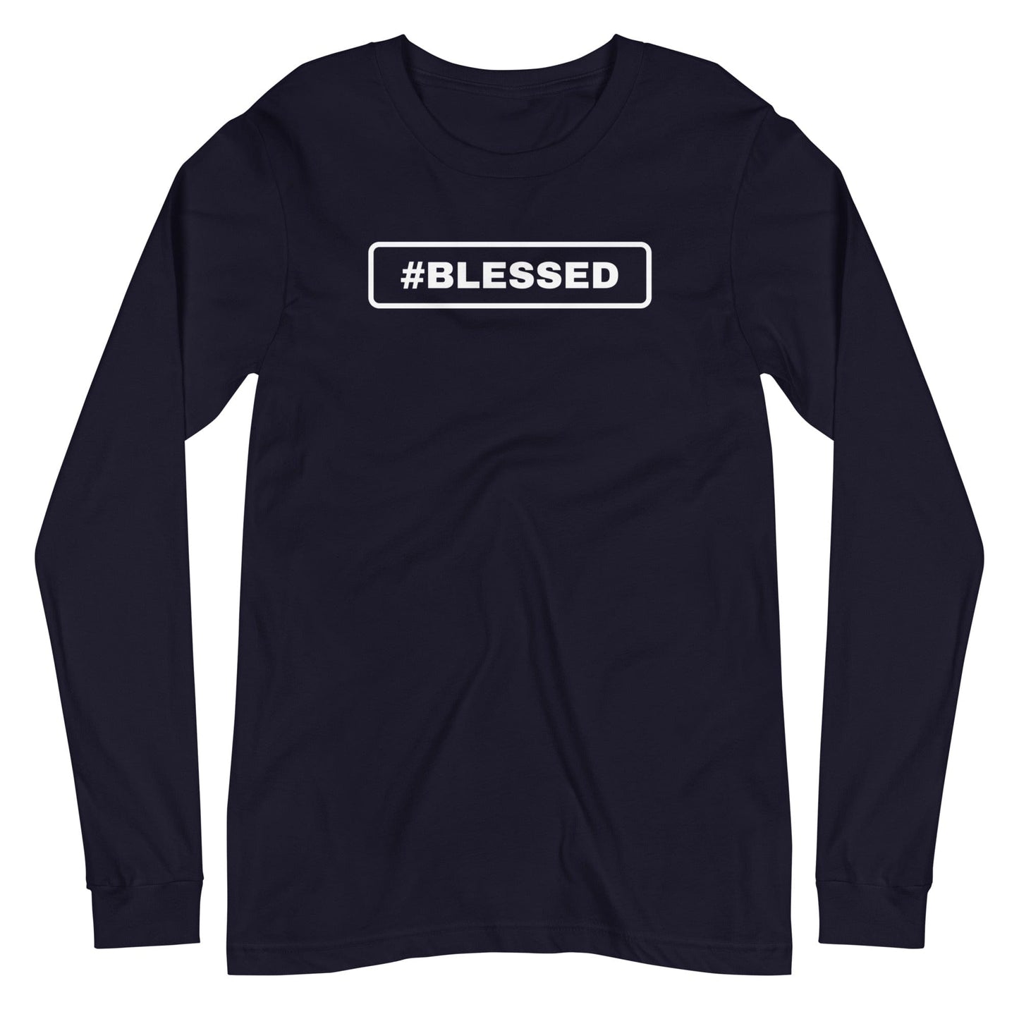 BLESSED Long Sleeve T-Shirt - Smiletivations brand is perfect clothing for Israelites, Black Hebrew Israelites, 12 Tribes of Israel, Black Jews and all people of faith.