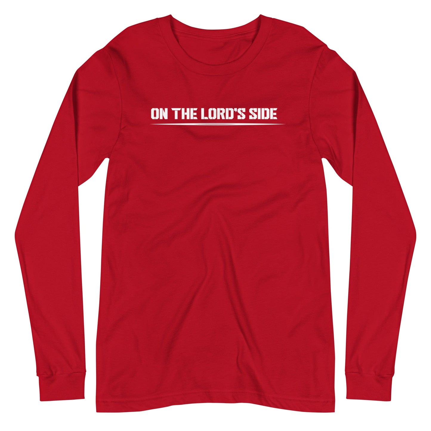 Who is on the Lord's side Long Sleeve T-Shirt - Perfect clothing for Israelites, Black Hebrew Israelites, 12 Tribes of Israel, Black Jews and all people of faith.