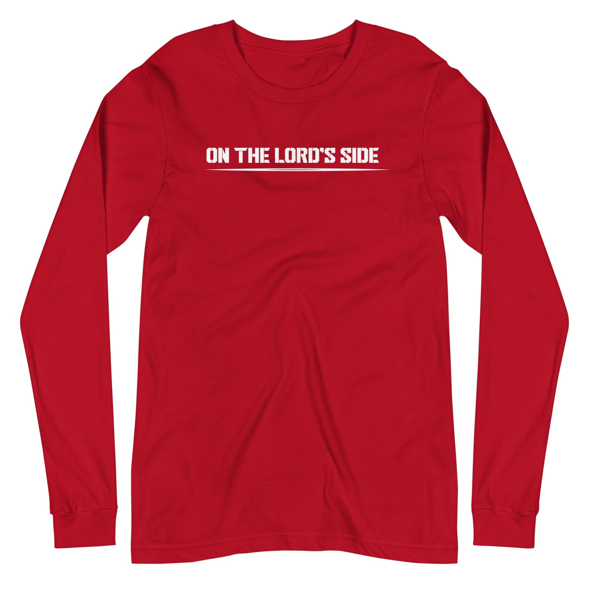 Who is on the Lord's side Long Sleeve T-Shirt - Perfect clothing for Israelites, Black Hebrew Israelites, 12 Tribes of Israel, Black Jews and all people of faith.