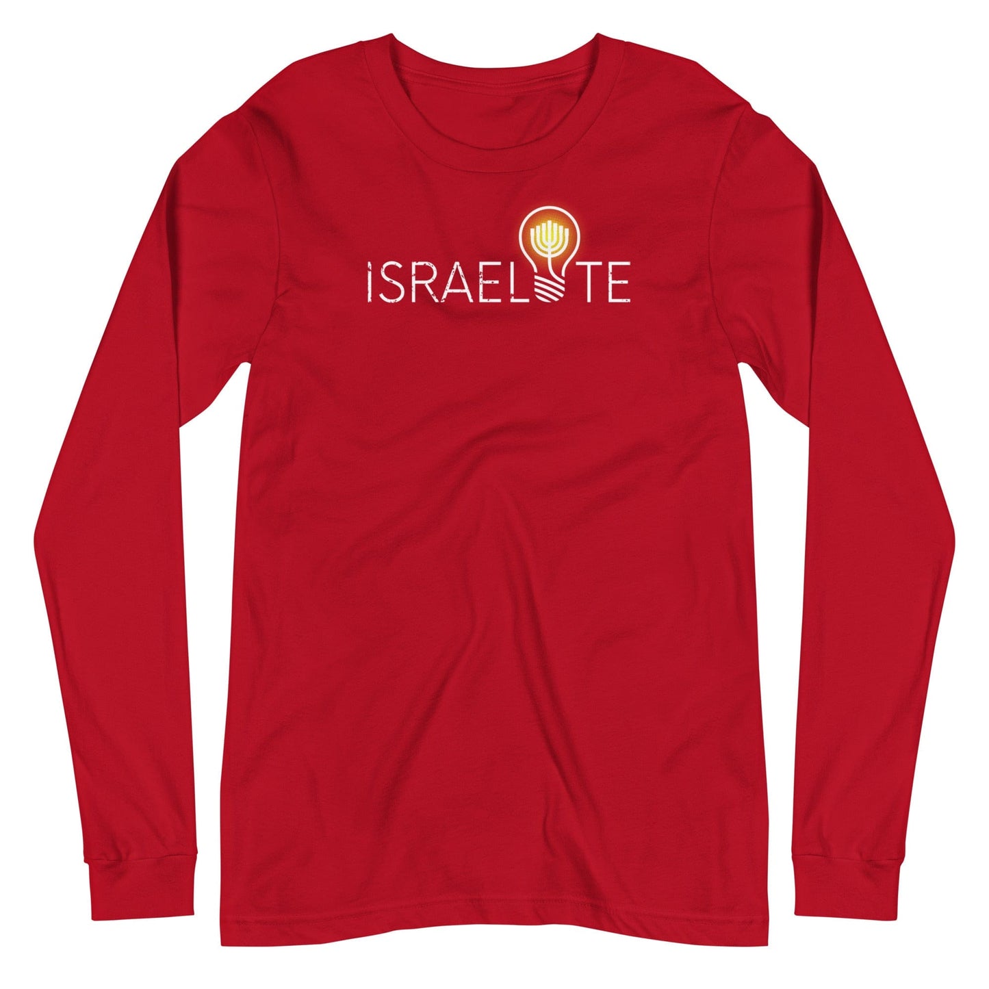 Official Israelite Long Sleeve T-Shirt - Perfect clothing for Israelites, Black Hebrew Israelites, 12 Tribes of Israel, Black Jews and all people of faith.