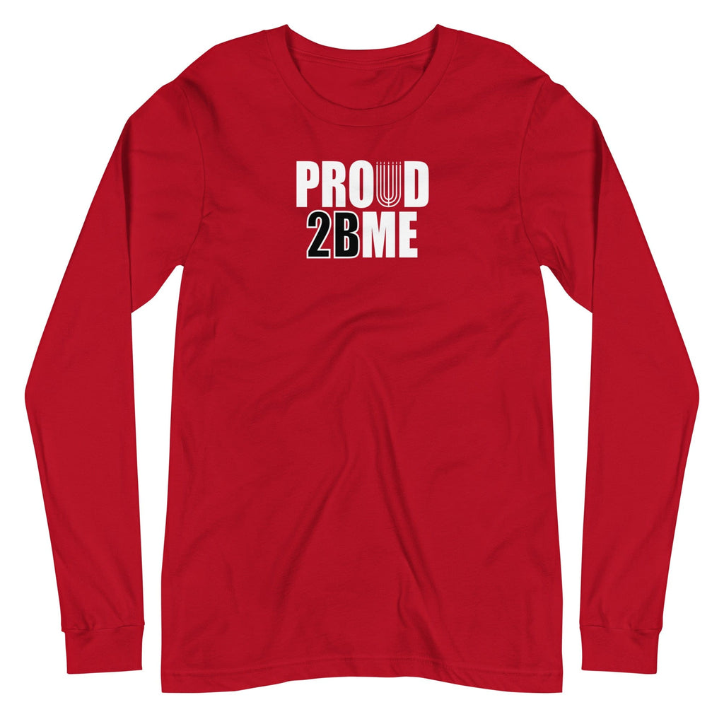 Proud 2 B ME Long Sleeve T-Shirt - Smiletivations brand is perfect clothing for Israelites, Black Hebrew Israelites, 12 Tribes of Israel, Black Jews and all people of faith.