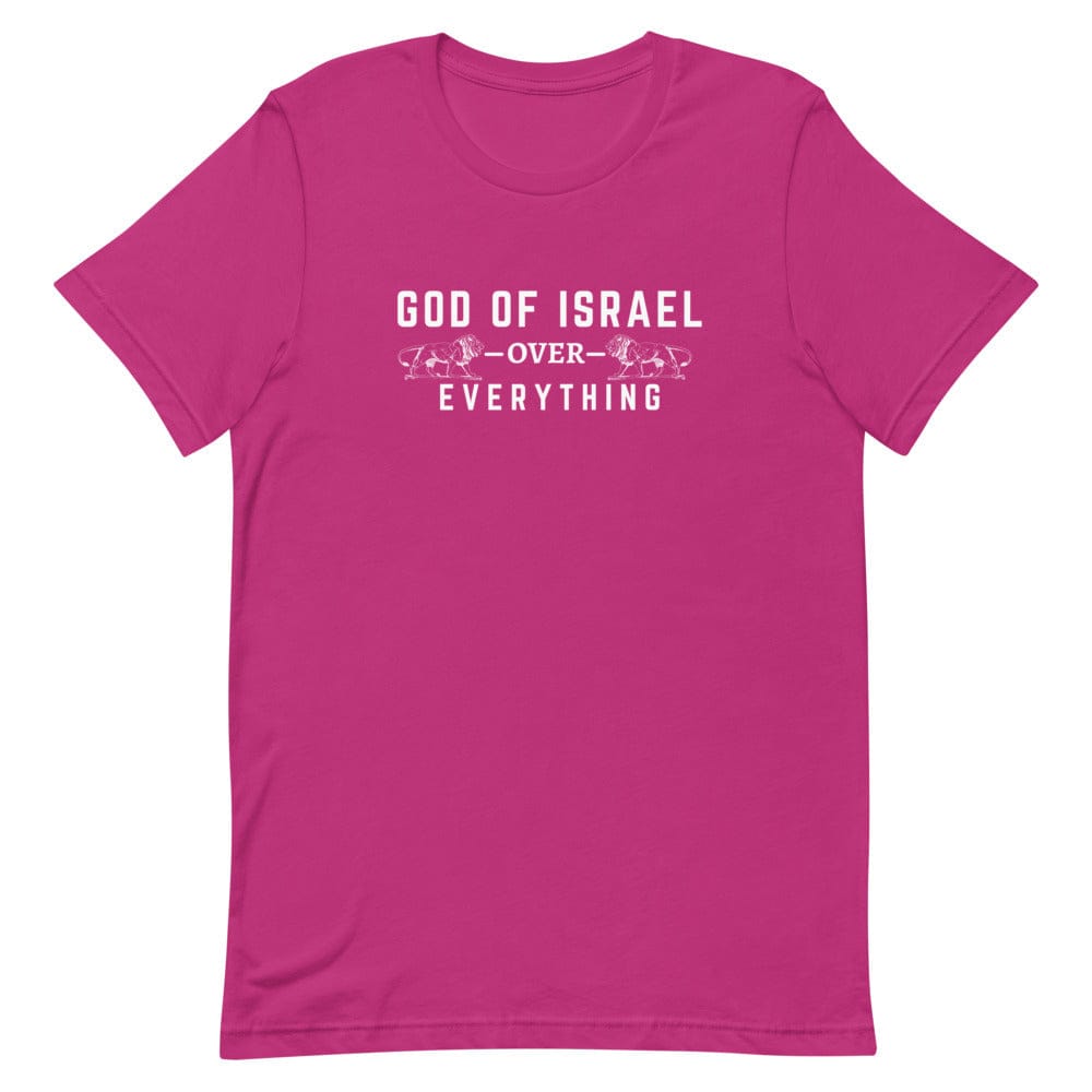 God of Israel T-Shirt Clothing for Israelites, Black Israelites, Hebrew Israelites