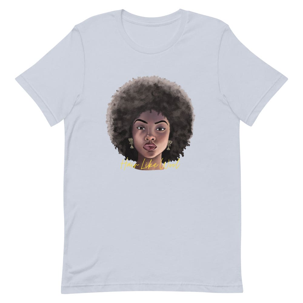 Hair Like Wool T-Shirt  - Smiletivations brand is perfect clothing for Israelites, Black Hebrew Israelites, 12 Tribes of Israel, Black Jews and all people of faith.