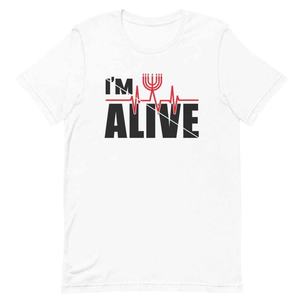I'm Alive T-Shirt - Smiletivations brand is perfect clothing for Israelites, Black Hebrew Israelites, 12 Tribes of Israel, Black Jews and all people of faith.