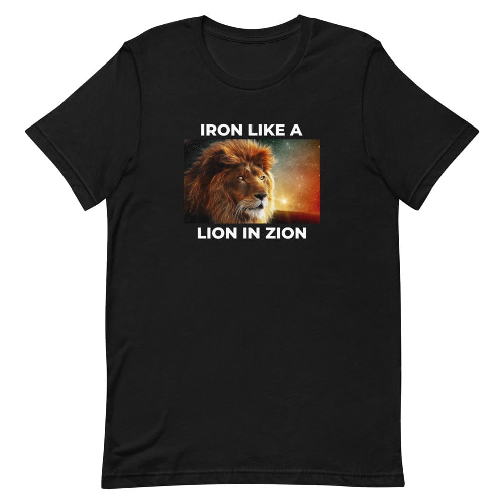 Lion in Zion T-Shirt - Smiletivations brand is perfect clothing for Israelites, Black Hebrew Israelites, 12 Tribes of Israel, Black Jews and all people of faith.