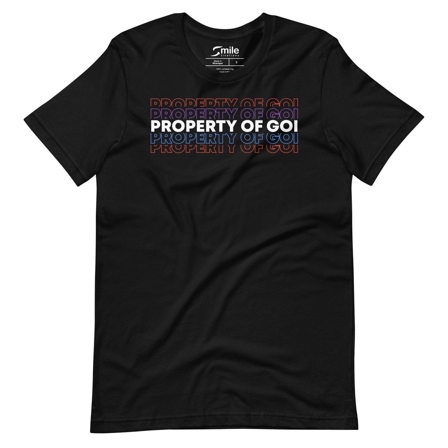 Property of the God of Israel - Smiletivations brand is perfect clothing for Israelites, Black Hebrew Israelites, 12 Tribes of Israel, Black Jews and all people of faith.