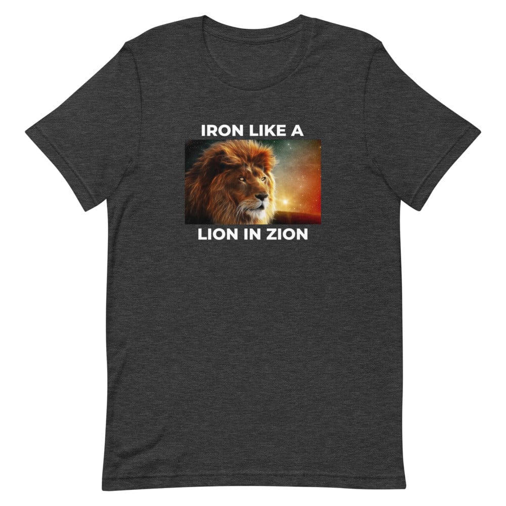 Lion in Zion T-Shirt - Smiletivations brand is perfect clothing for Israelites, Black Hebrew Israelites, 12 Tribes of Israel, Black Jews and all people of faith.